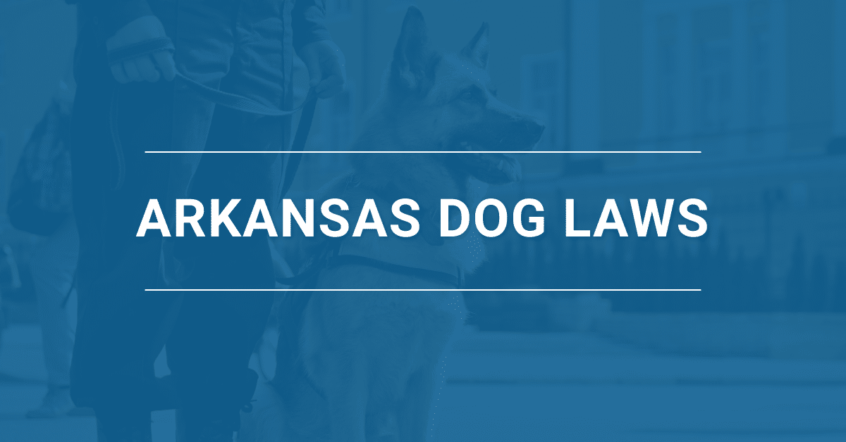 Arkansas Dog Laws