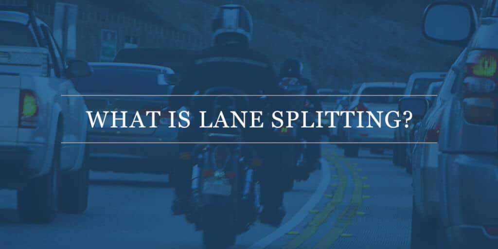 What is Motorcycle Lane Splitting?